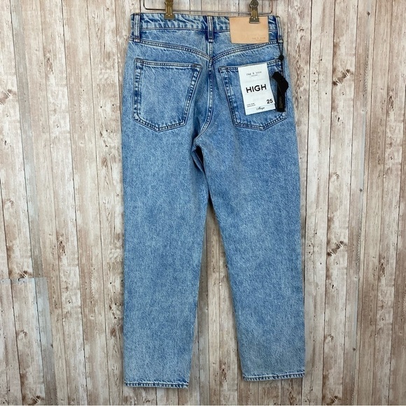 Rag & Bone Maya High Rise Ankle Slim Jean MISSING Button Size 25 - Picture 9 of 16